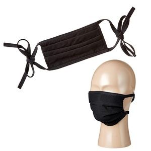 Tie-On 3-Layer Unisex Washable Fabric Face Mask